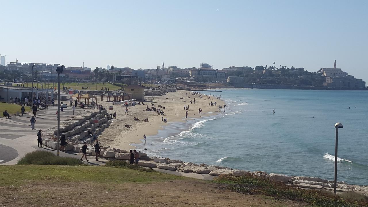 Jaffa Family Penthouse, Sea Front , 3Br, 2Ba, Leilighet Tel Aviv Eksteriør bilde