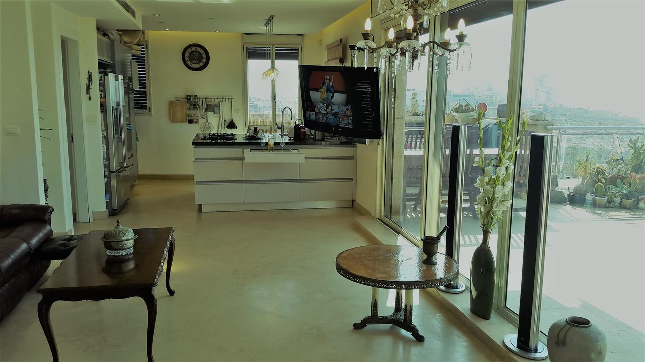 Jaffa Family Penthouse, Sea Front , 3Br, 2Ba, Leilighet Tel Aviv Eksteriør bilde