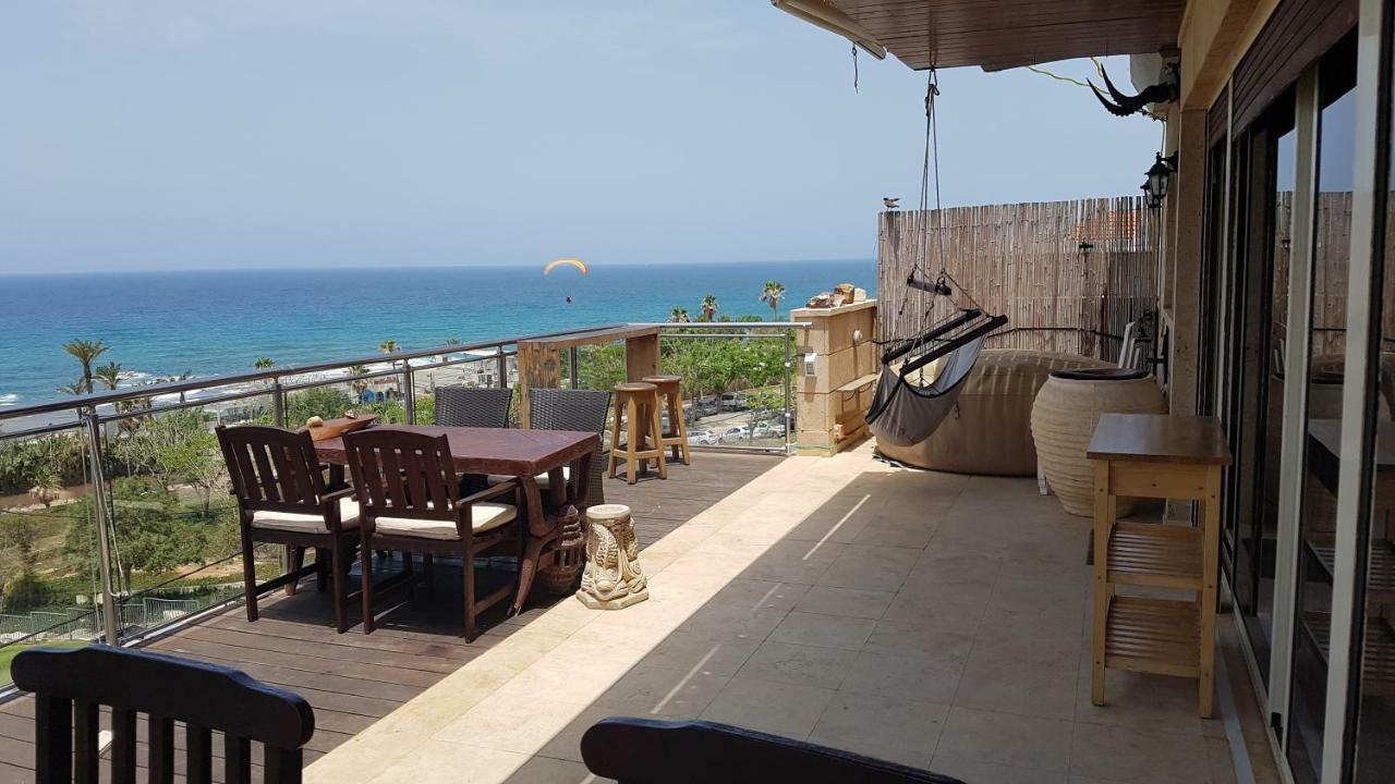 Jaffa Family Penthouse, Sea Front , 3Br, 2Ba, Leilighet Tel Aviv Eksteriør bilde